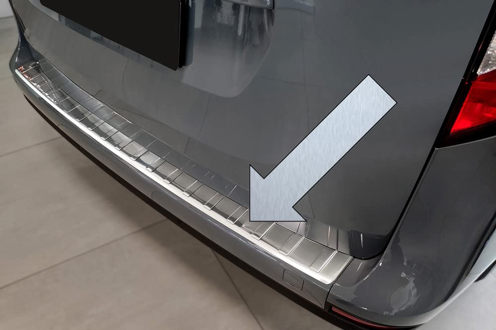 Ladekantenschutz Edelstahl Silber kompatibel mit Mercedes Citan II 2. Generation T-Klasse Typ W420 ab Baujahr 10.2021-3235809 von Spangenberg