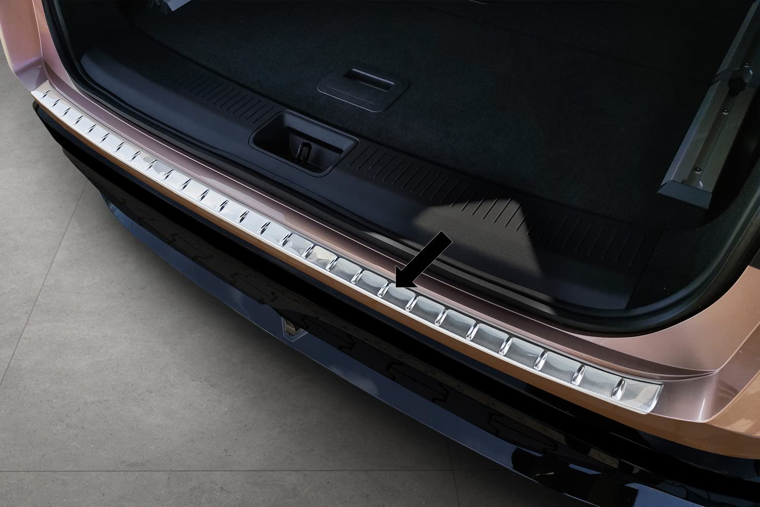 Ladekantenschutz Edelstahl kompatibel mit Nissan Ariya SUV ab Baujahr 04.2022-3235527 Ladekantenschutz Edelstahl kompatibel mit Nissan Ariya SUV ab Baujahr 04.2022-3235527 von Spangenberg