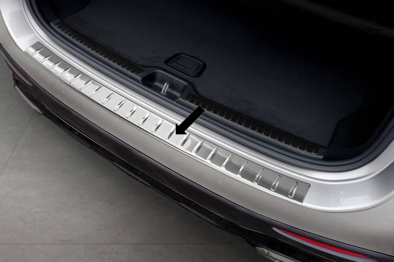 Ladekantenschutz Edelstahl kompatibel mit Mercedes GLC II 2. Generation Typ X254 Kompakt SUV ab Baujahr 06.2022-3235806 von Spangenberg