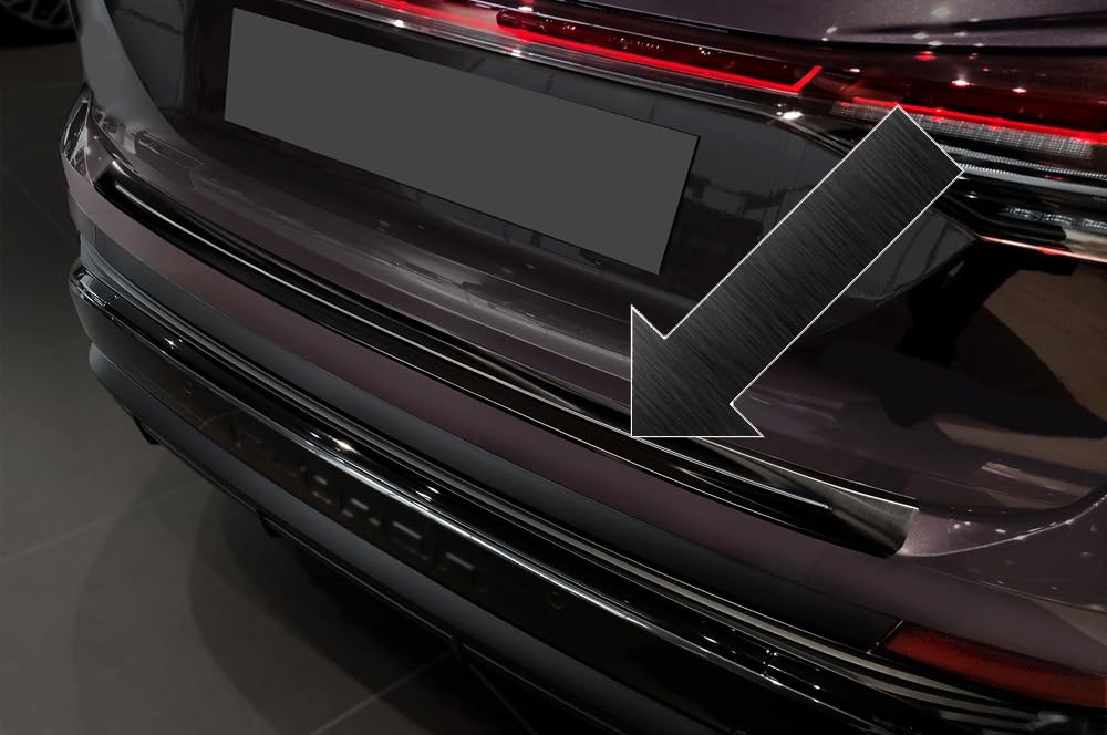 Ladekantenschutz Edelstahl schwarz Graphit kompatibel mit Audi Q4 e-tron ab Baujahr 04.2021- auch für Sportback Modelle 3245359 Ladekantenschutz Edelstahl schwarz Graphit kompatibel mit Audi Q4 e-tron ab Baujahr 04.2021- auch für Sportback Modelle 3245359 von Spangenberg