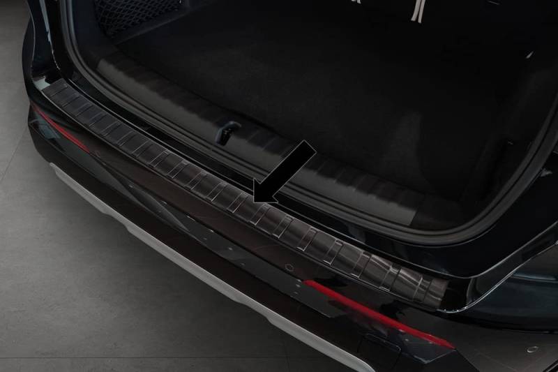 Ladekantenschutz Edelstahl schwarz Graphit kompatibel mit BMW X1 Typ U11 ab Baujahr 10.2022- Nicht M-Style! 3245356 von Spangenberg