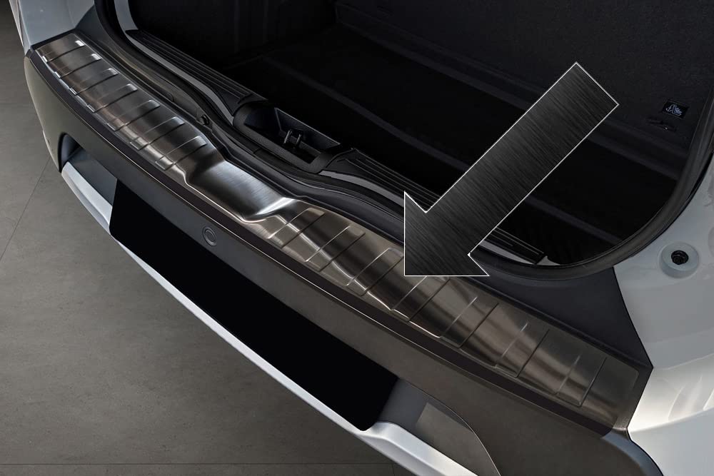 Ladekantenschutz Edelstahl schwarz Graphit kompatibel mit Dacia Spring Electic 5-Türer vor Facelift Baujahre 2021-02.2024 3245259 Ladekantenschutz Edelstahl schwarz Graphit kompatibel mit Dacia Spring Electic 5-Türer vor Facelift Baujahre 2021-02.2024 3245259 von Spangenberg