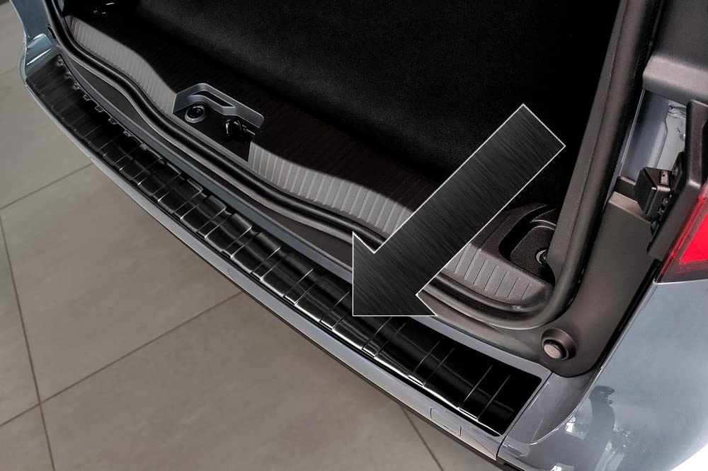 Ladekantenschutz Edelstahl schwarz Graphit kompatibel mit Mercedes Citan II 2. Generation T-Klasse Typ W420 ab Baujahr 10.2021-3245268 von Spangenberg