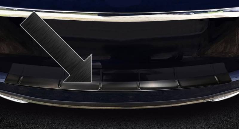 Ladekantenschutz Edelstahl schwarz kompatibel mit Mercedes GLE II Typ V167 ab Baujahr 10.2018- auch für AMG passend 3245218 von Spangenberg