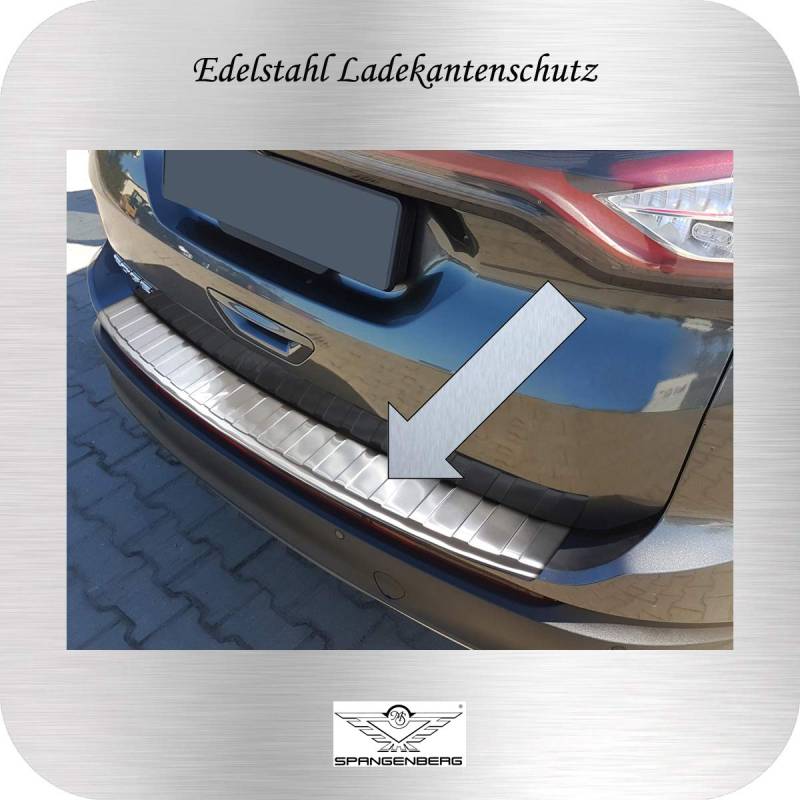 Spangenberg Edelstahl Ladekantenschutz passend für Ford Edge II SUV 2. Generation vor Facelift 06.2016-07.2018 Art. 3235125 von Lupsty