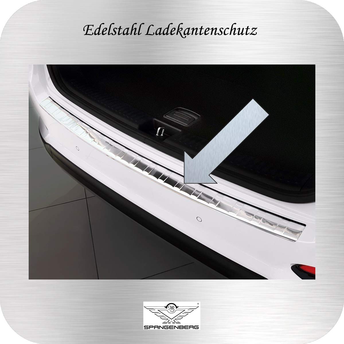 Spangenberg Edelstahl Ladekantenschutz passend für Kia Sorento III SUV ab Facelift Baujahr 2017- Art. 3235224 Spangenberg Edelstahl Ladekantenschutz passend für Kia Sorento III SUV ab Facelift Baujahr 2017- Art. 3235224 von Spangenberg