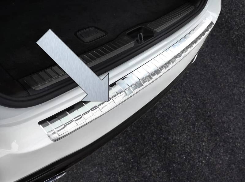 Ladekantenschutz Edelstahl passend für Mercedes GLS II (X167) SUV ab Baujahr 06.2019-3235486 von Homry