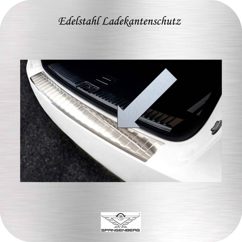 Ladekantenschutz Edelstahl passend für Porsche Cayenne Typ 92A 05.2010-10.2014 3235183 von Homry
