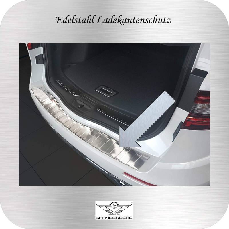 Ladekantenschutz Edelstahl passend für Renault Koleos SUV 2. Generation ab Baujahr 08.2016-3235177 von Homry