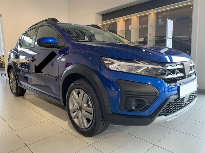 Seitenschutzleisten schwarz kompatibel mit Dacia Sandero Stepway III 3.Generation Typ DJF ab Bj. 2021- F3 (3700003) von Spangenberg