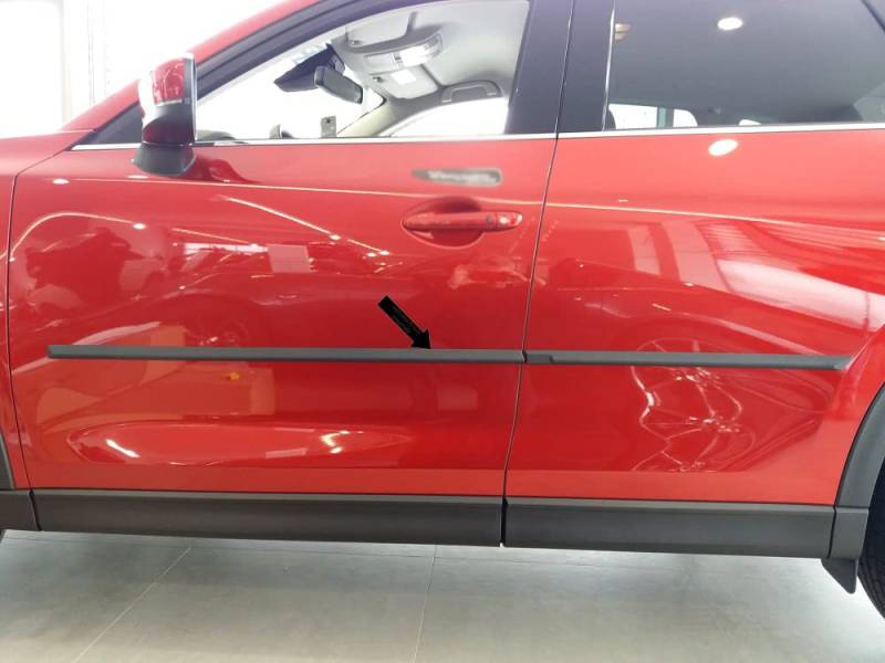 Spangenberg Seitenschutzleisten schwarz passend für Mazda CX-5 II SUV 2. Generation Typ KF ab 05.2017- F35 (3700035) von Homry