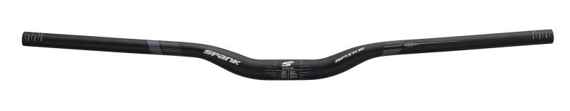 Spank MTB-Lenker Spike 800 Race Vibrocore XGT Schwarz Gr. 30 mm Rise von Spank