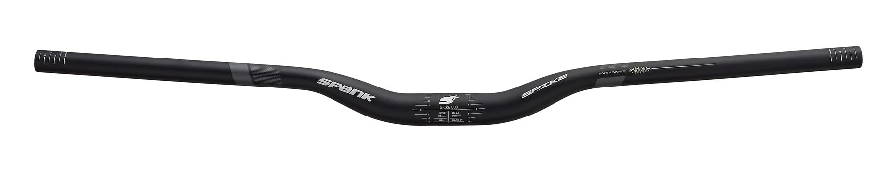 Spank MTB-Lenker Spike 800 Race Vibrocore XGT Schwarz Gr. 30 mm Rise Spank MTB-Lenker Spike 800 Race Vibrocore XGT Schwarz Gr. 30 mm Rise von Spank
