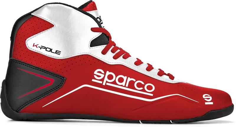 Sparco KART SCHUHE K-POLE GRÖSSE 42 SCHWARZ/FLU von Sparco