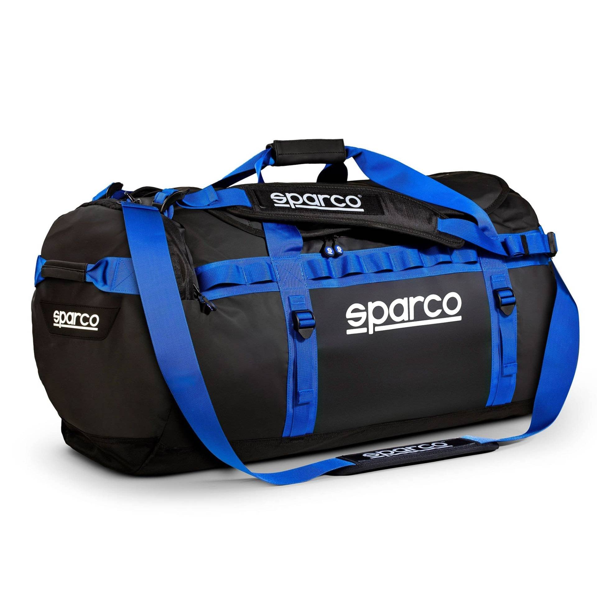 Sparco Dakar-Reisetasche, Größe L, Schwarz/Blau von Sparco