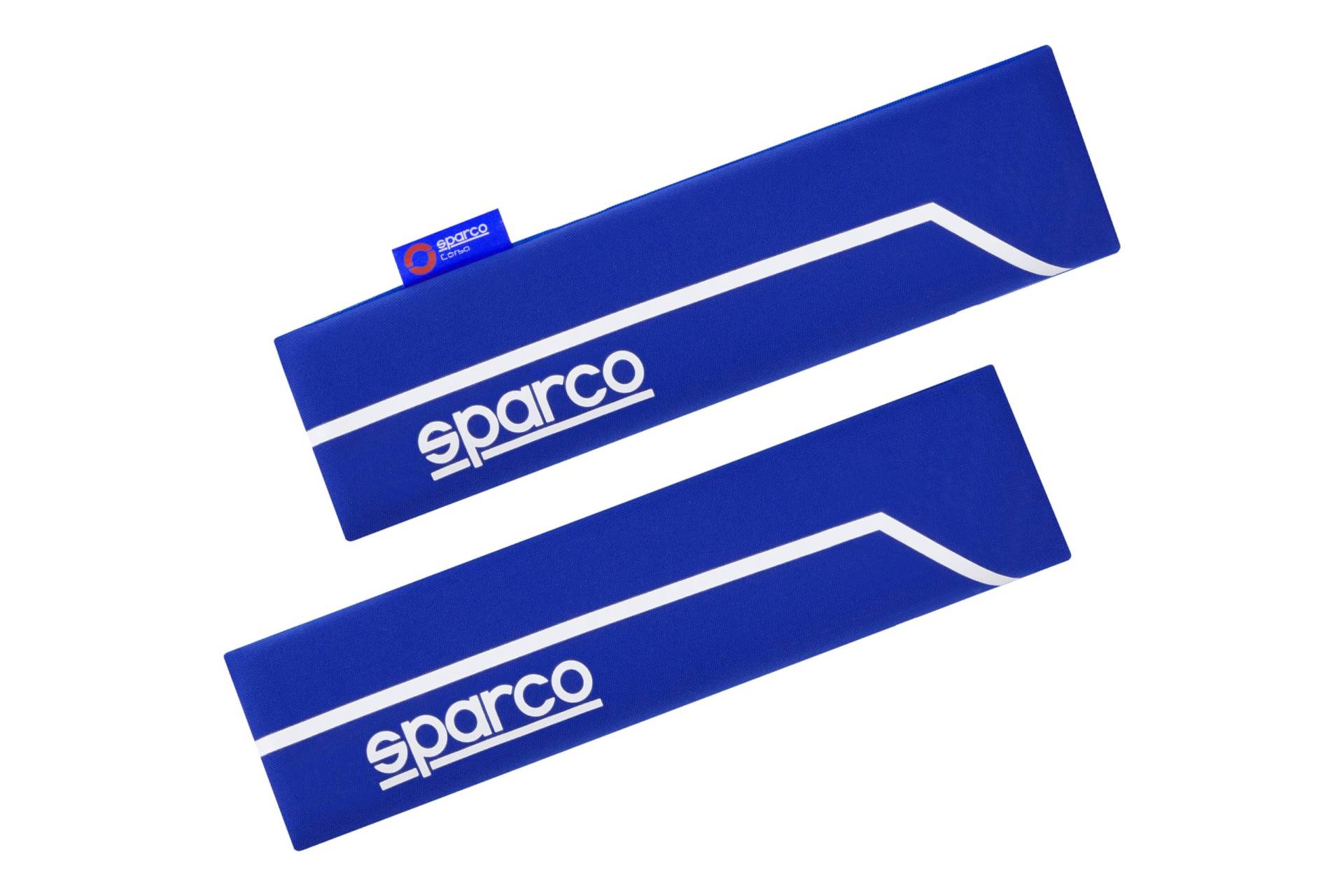 SPARCO SPC1200 Pillow Seat Belt, Blue/ White von Sparco