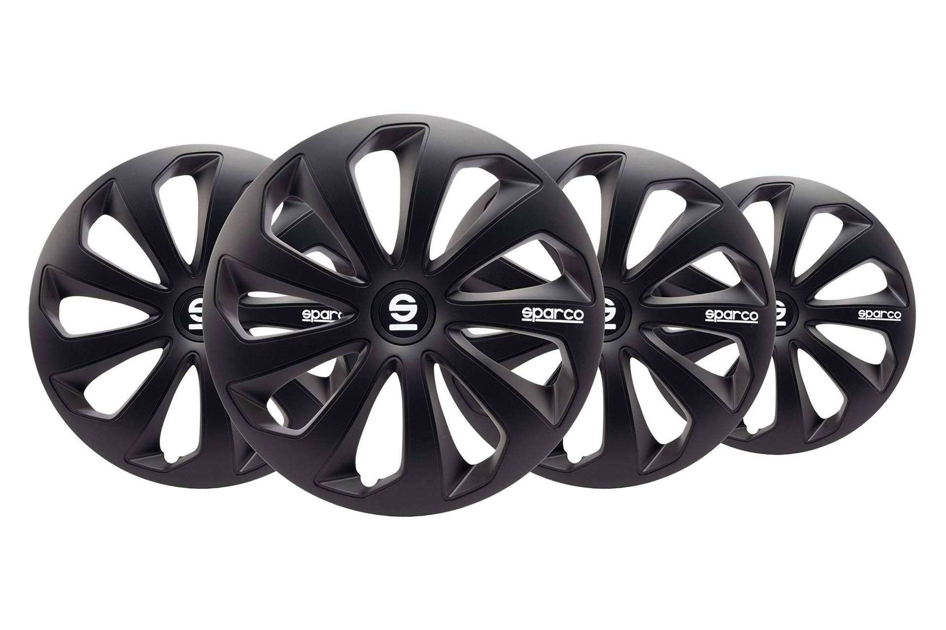 SPARCO SPC1570BK Sicilia Wheel Covers, Black, Set of 4, 15 zoll SCHWARZ SPARCO SPC1570BK Sicilia Wheel Covers, Black, Set of 4, 15 zoll SCHWARZ von Sparco