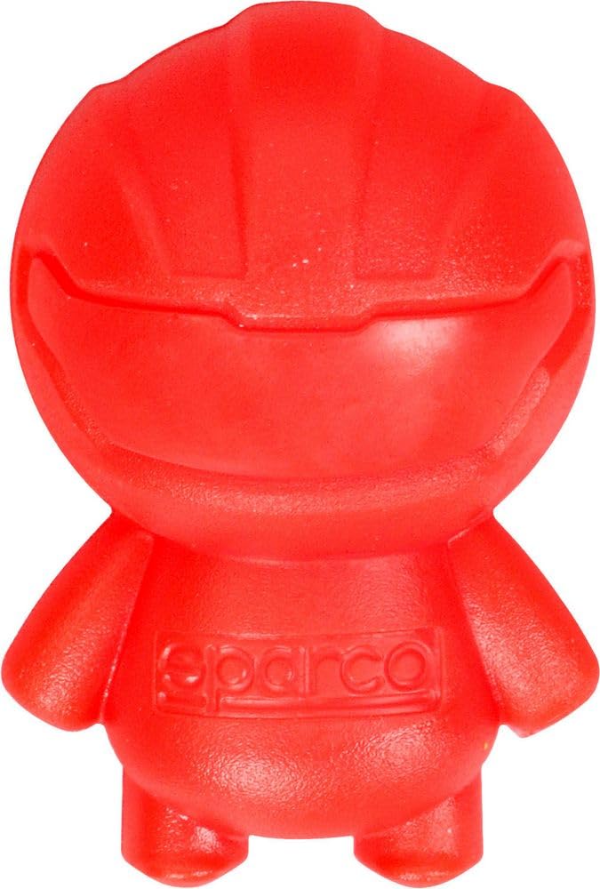 SPARCO SPCA103EU Auto-Lufterfrischer, Lollipop-Duft, Rot von Sparco