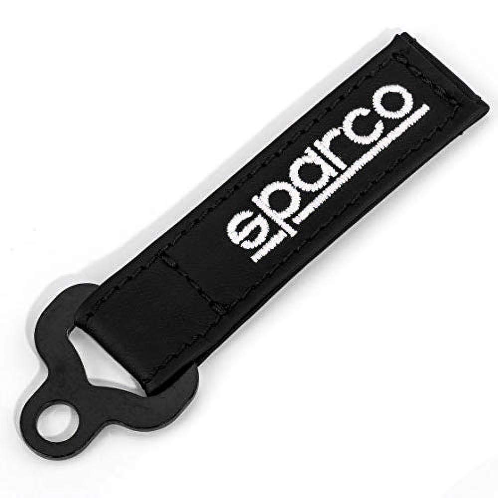 Sparco S099070NR Set 1 Schlüsselanhänger, Leder, Schwarz Sparco S099070NR Set 1 Schlüsselanhänger, Leder, Schwarz von Sparco