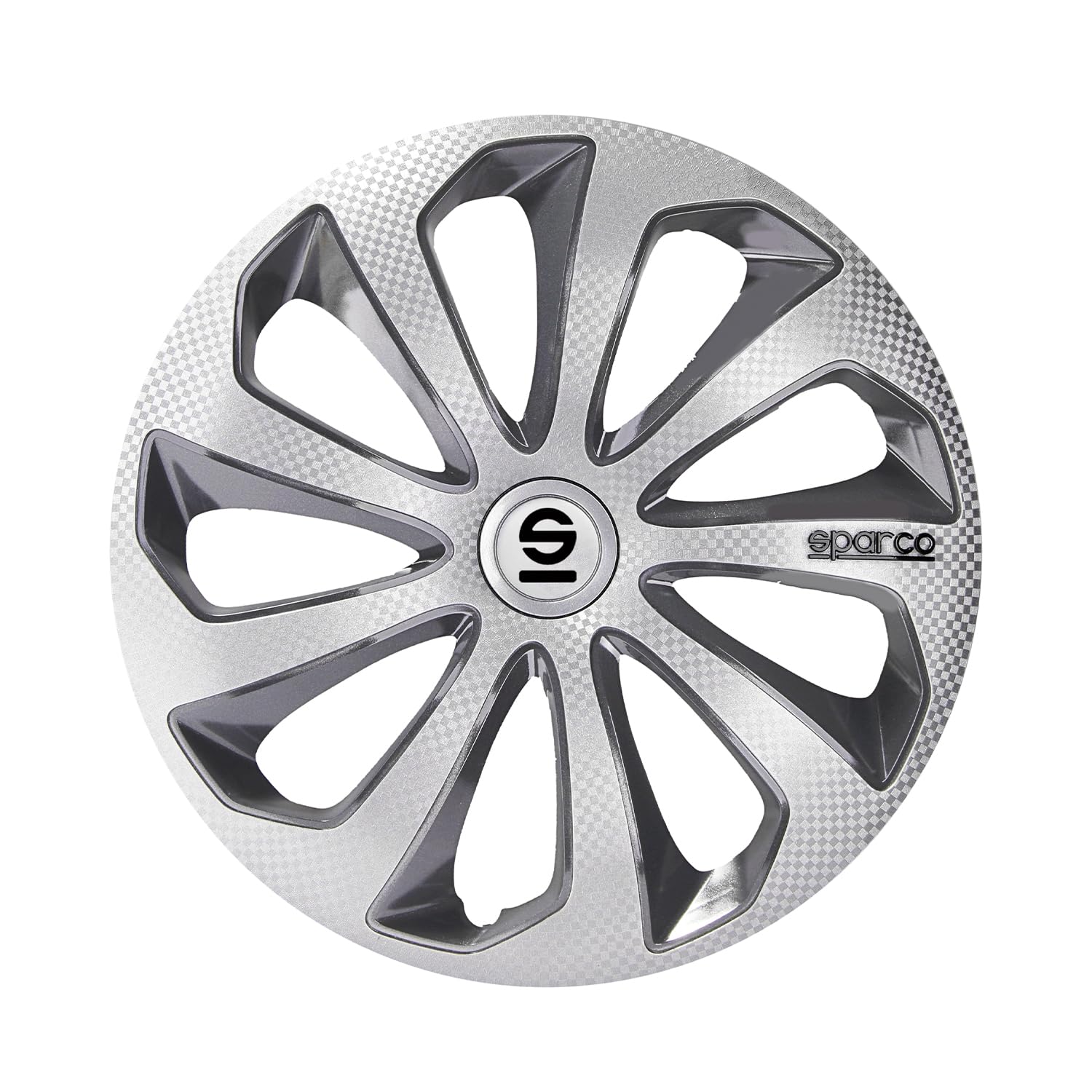 Satz Sparco Radzierblenden Sicilia 15-Zoll Silber/Grau/Karbon Satz Sparco Radzierblenden Sicilia 15-Zoll Silber/Grau/Karbon von Sparco