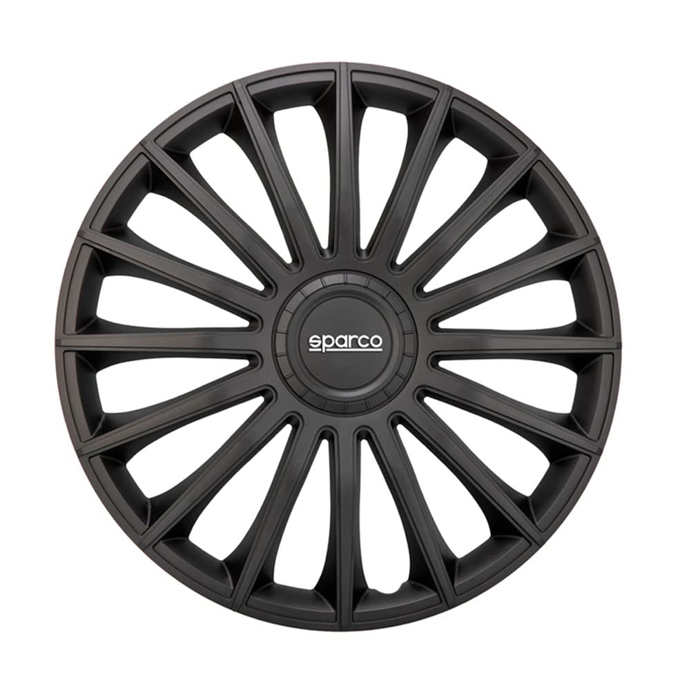 Sparco Satz Sparco Radzierblenden Treviso 15-Zoll Schwarz von Sparco