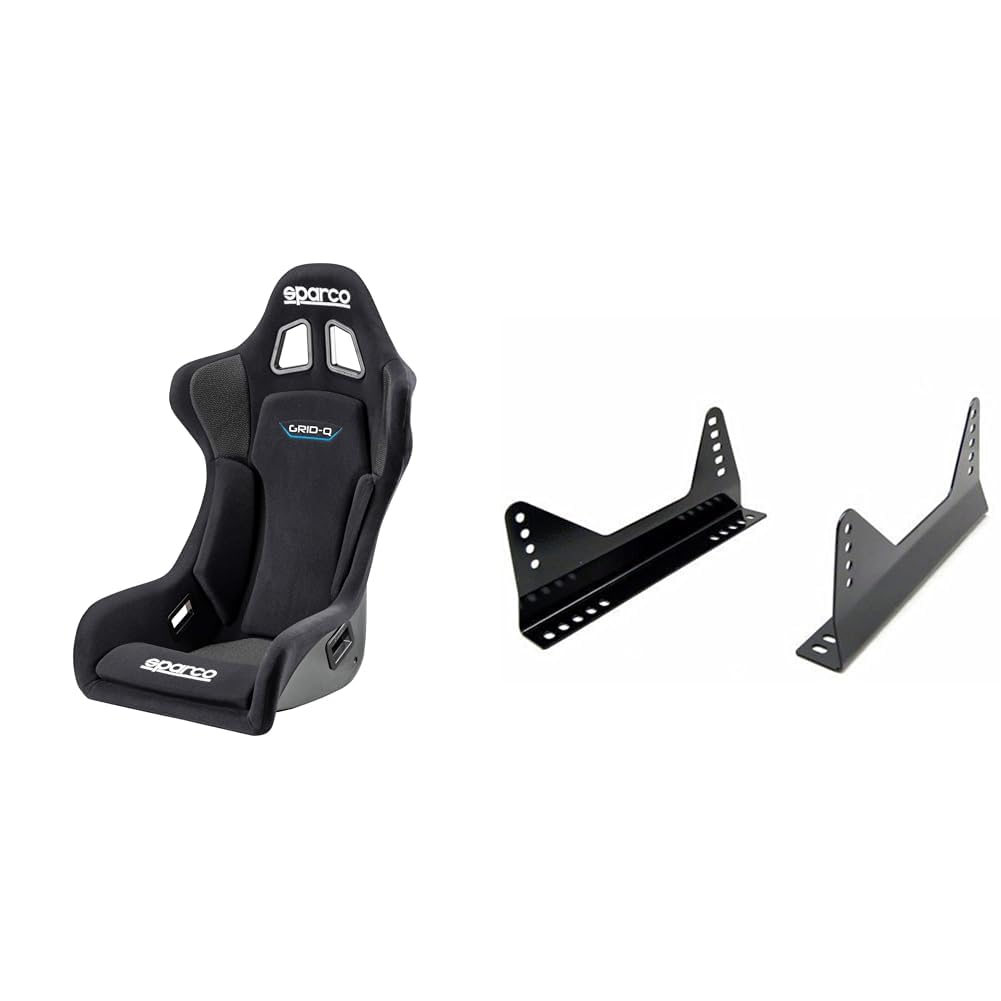Sparco Seat Grid II Qrt & 004901NR Seitenmontage Schwarz: Auto, LKW, Fahrerseite, Fiberglas, FIA 8855-1999 Approved, Schwarz Sparco Seat Grid II Qrt & 004901NR Seitenmontage Schwarz: Auto, LKW, Fahrerseite, Fiberglas, FIA 8855-1999 Approved, Schwarz von Sparco