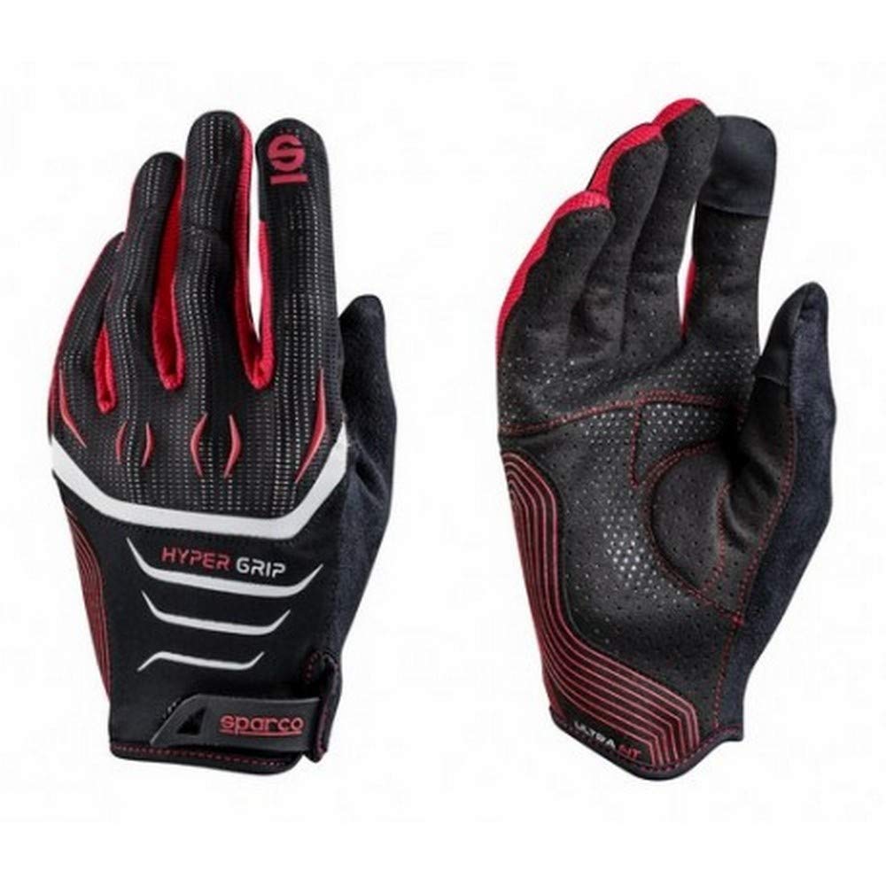 Sparco 002094NRRS10 Handschuhe Hypergröße 10 Schwarz/ R, M von Sparco