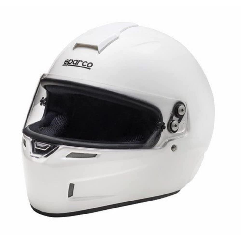 Sparco 0033581S Helm Gp Kf-4W-Cmr, Größe S 56, Weiß von Sparco
