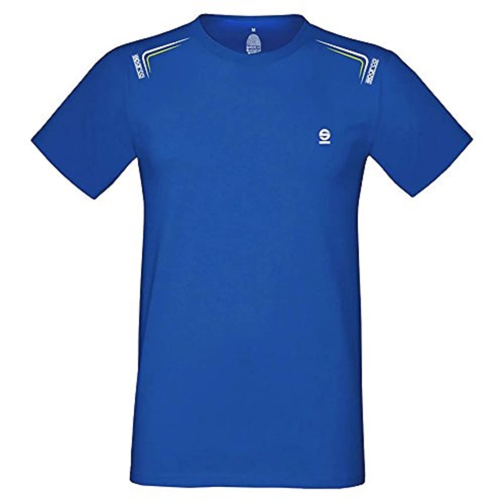 Sparco 01221AZ3L Skid Shirt Größe L Blau von Sparco