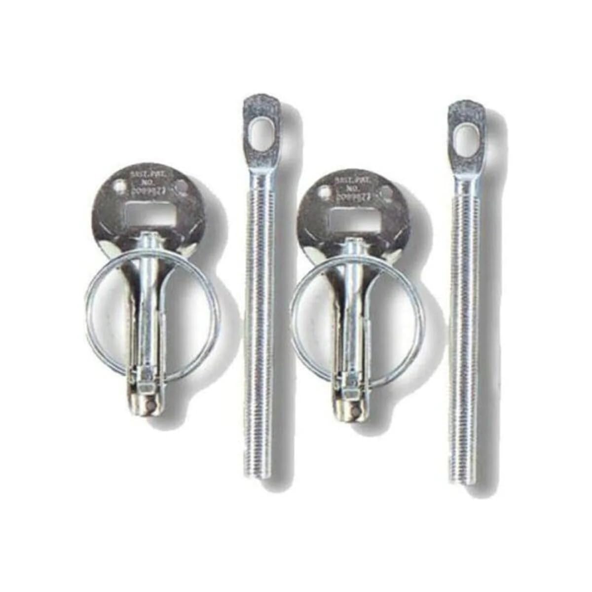 SPARCO 01606S Paar Haken Spina Driven silber SPARCO 01606S Paar Haken Spina Driven silber von Sparco