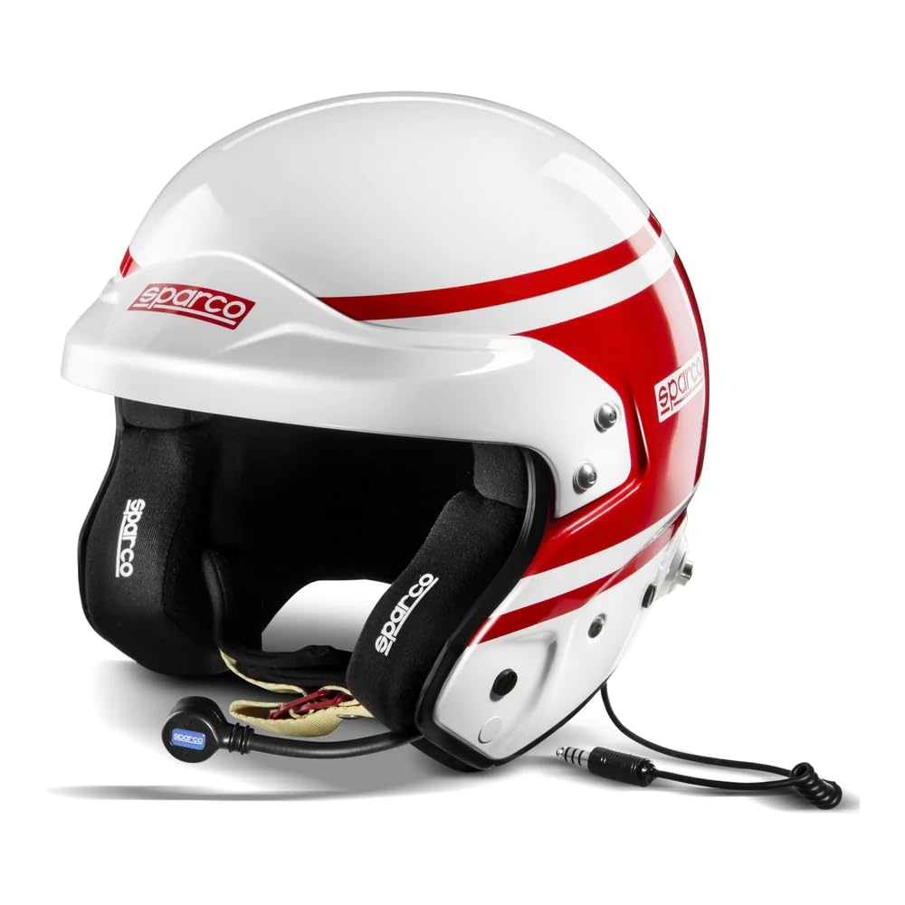 Sparco Helm Pro RJ-3I Heritage T L rot, Kombi von Sparco