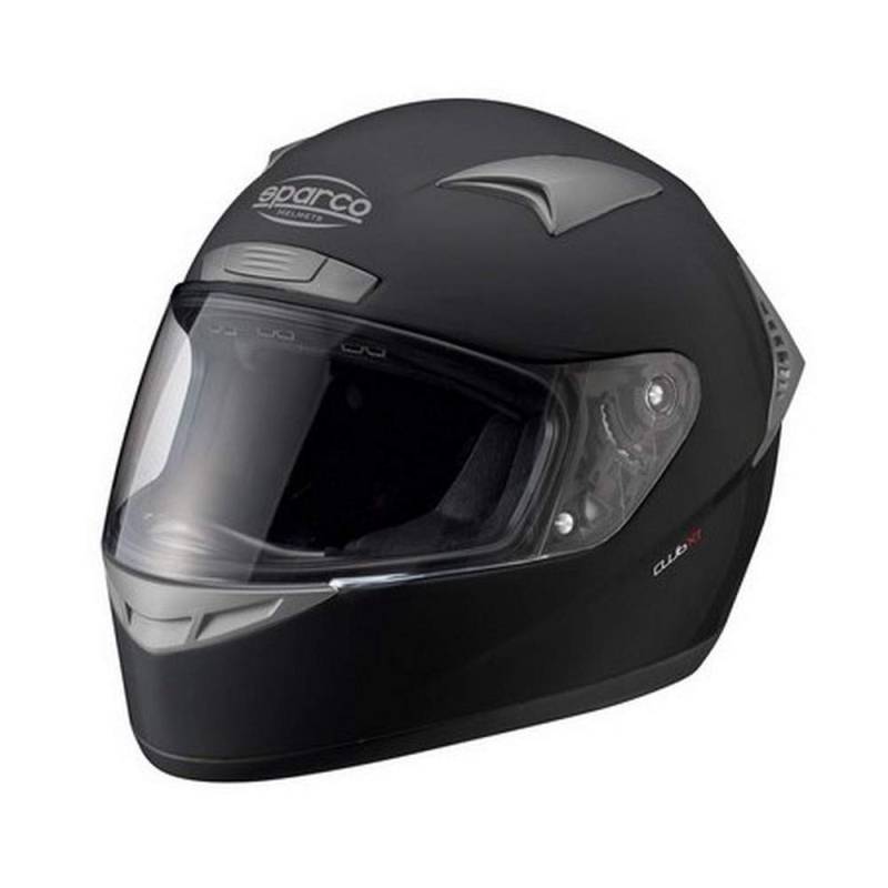 Sparco Herren Karthelm Sparco X1 Helm Club X 1 Gr e Xs Nr O, Schwarz, XS EU von Sparco