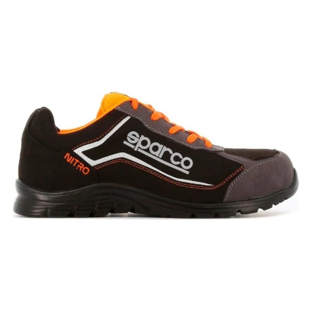 Sparco Sicherheitshalbschuh Nitro Black Orange S3 SRC Größe 45 Sparco Sicherheitshalbschuh Nitro Black Orange S3 SRC Größe 45 von Sparco