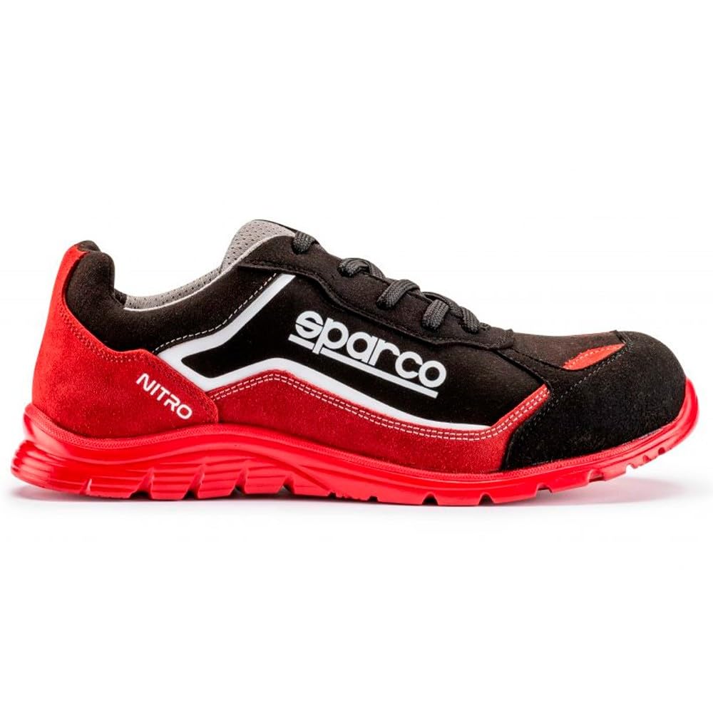 Sparco - Schuhe Nitro S3 rot/schwarz Größe 45 Sparco - Schuhe Nitro S3 rot/schwarz Größe 45 von Sparco