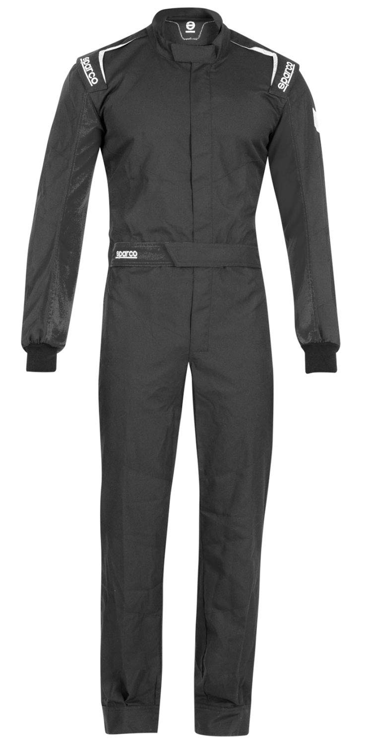 Sparco One 2021 Mechaniker-Anzug, Größe L, Schwarz/Weiß, Estandar von Sparco