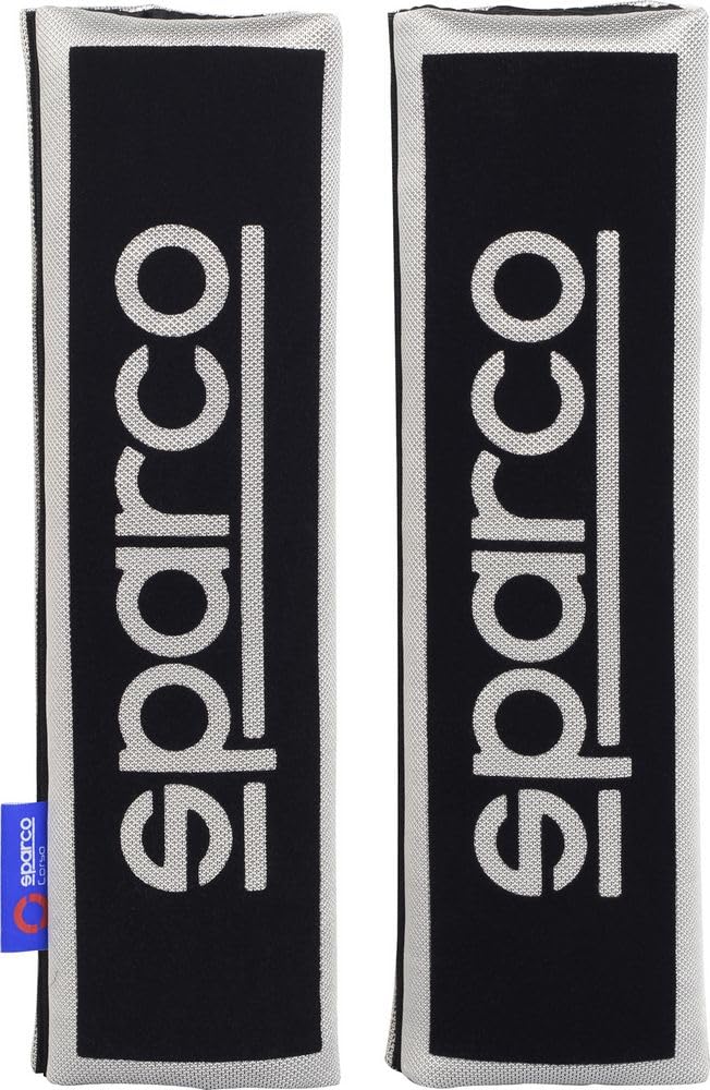 Sparco OPC12120001 Set Shoulder Pads-Black/Grey von Sparco