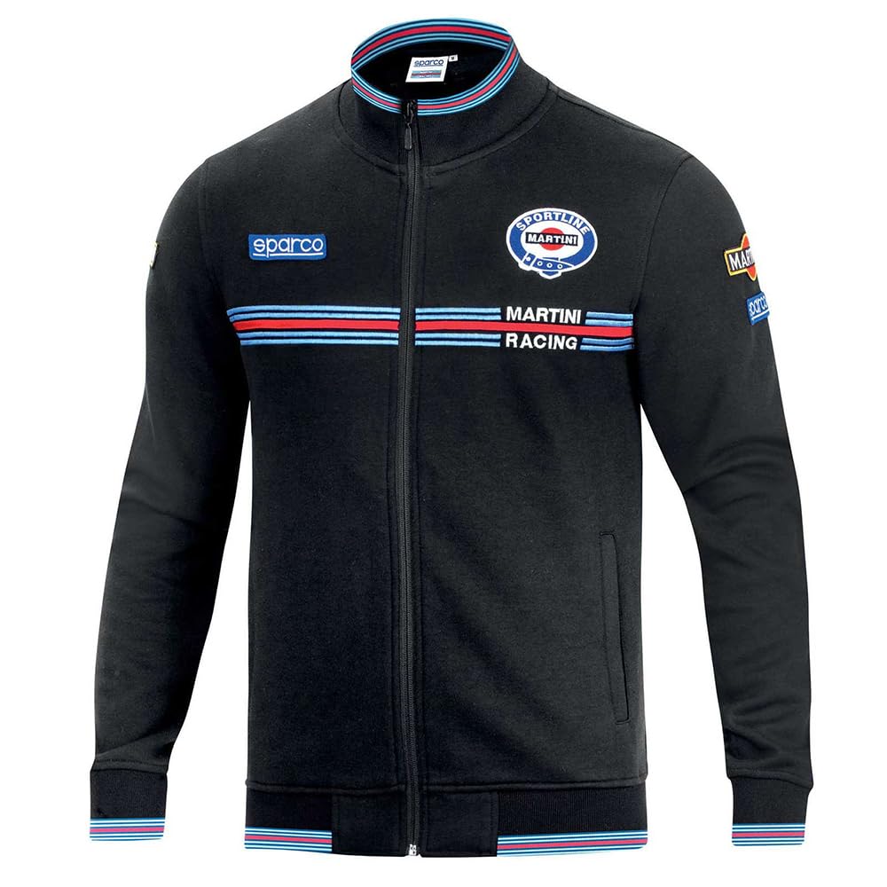 Sparco Unisex Martini Racing Sweatshirt, bunt, XXL Sparco Unisex Martini Racing Sweatshirt, bunt, XXL von Sparco