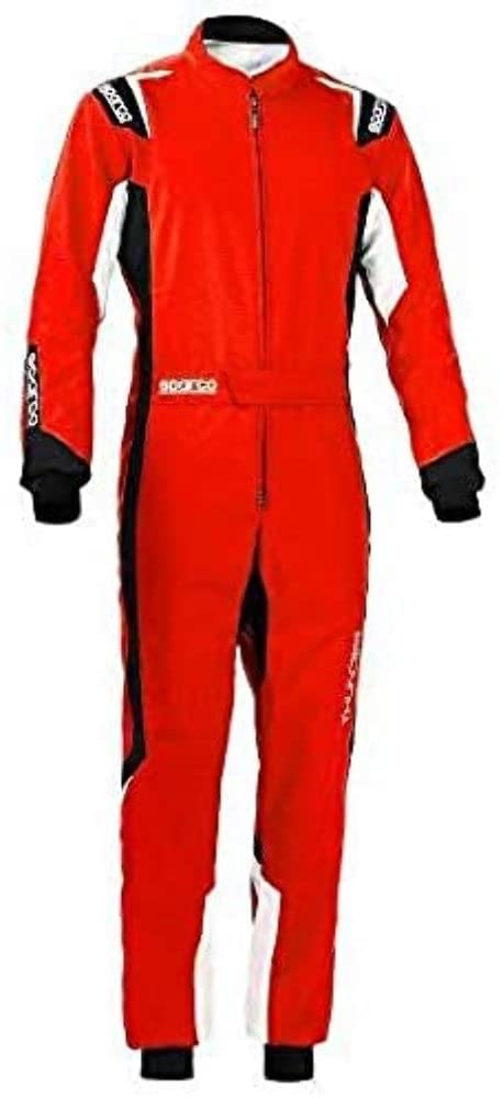 Sparco Unisex Thunder Professioneller Kart Anzug, Rot/Bl, S EU Sparco Unisex Thunder Professioneller Kart Anzug, Rot/Bl, S EU von Sparco