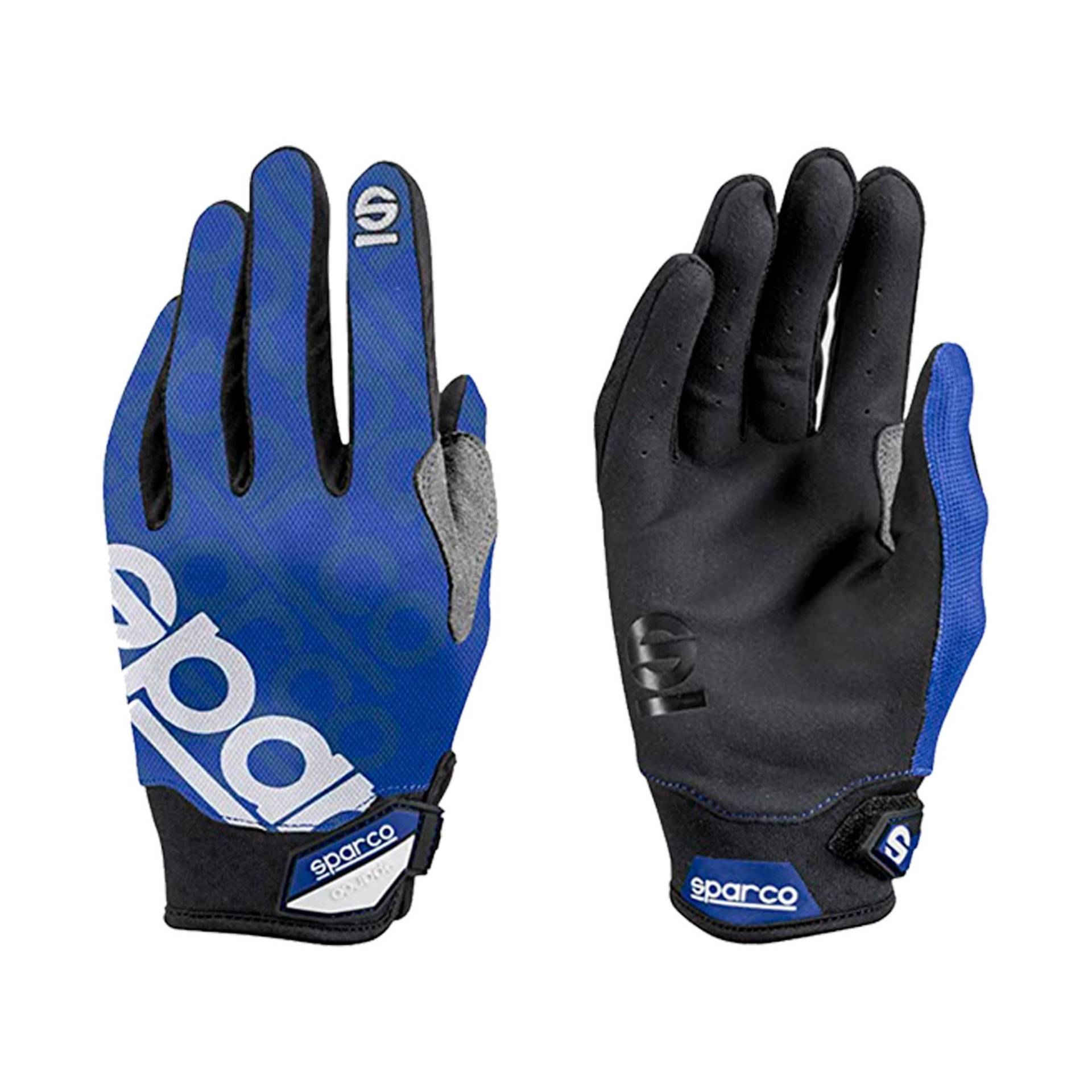 SPARCO MECA 3 HANDSCHUHE GRÖSSE 9 (S) BLAU von Sparco