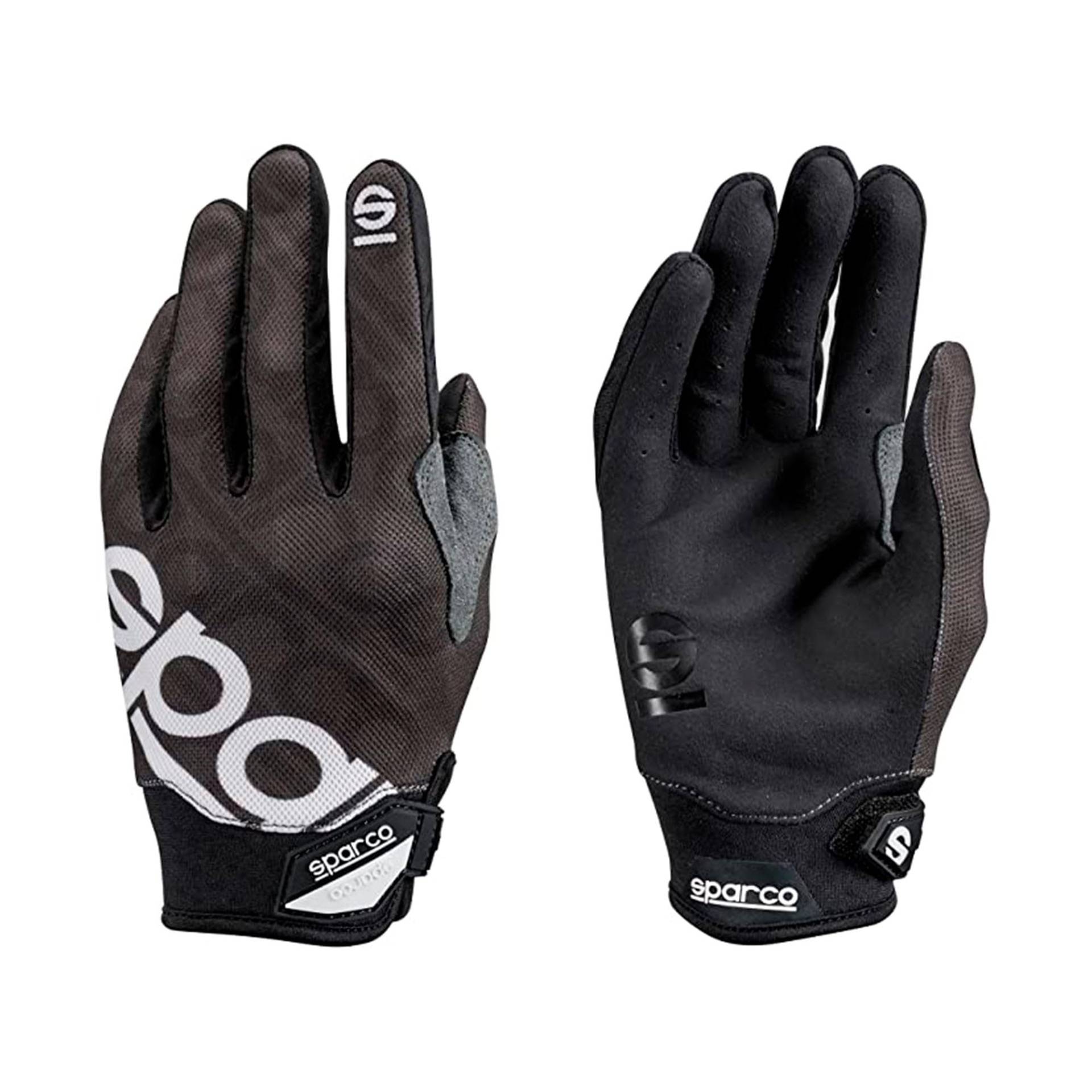 SPARCO MECA 3 HANDSCHUHE GRÖSSE 12 (XL) SCHWARZ von Sparco