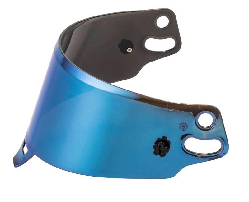 Sparco 00314V03 Visier Iridium Helm, Blau von Sparco