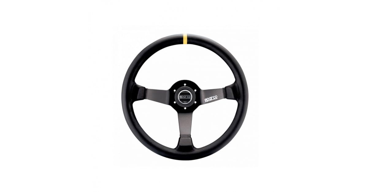SPARCO 015R345MSN Volante Rennlenkräder, Calice 65 mm, Schwarz,Unique SPARCO 015R345MSN Volante Rennlenkräder, Calice 65 mm, Schwarz,Unique von Sparco