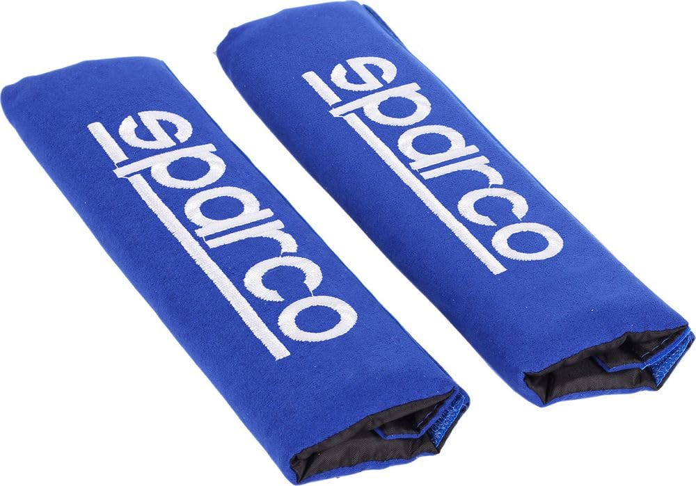 SPARCO SPC1204BL Seat Belt Padding Blue, 2 Units von Sparco
