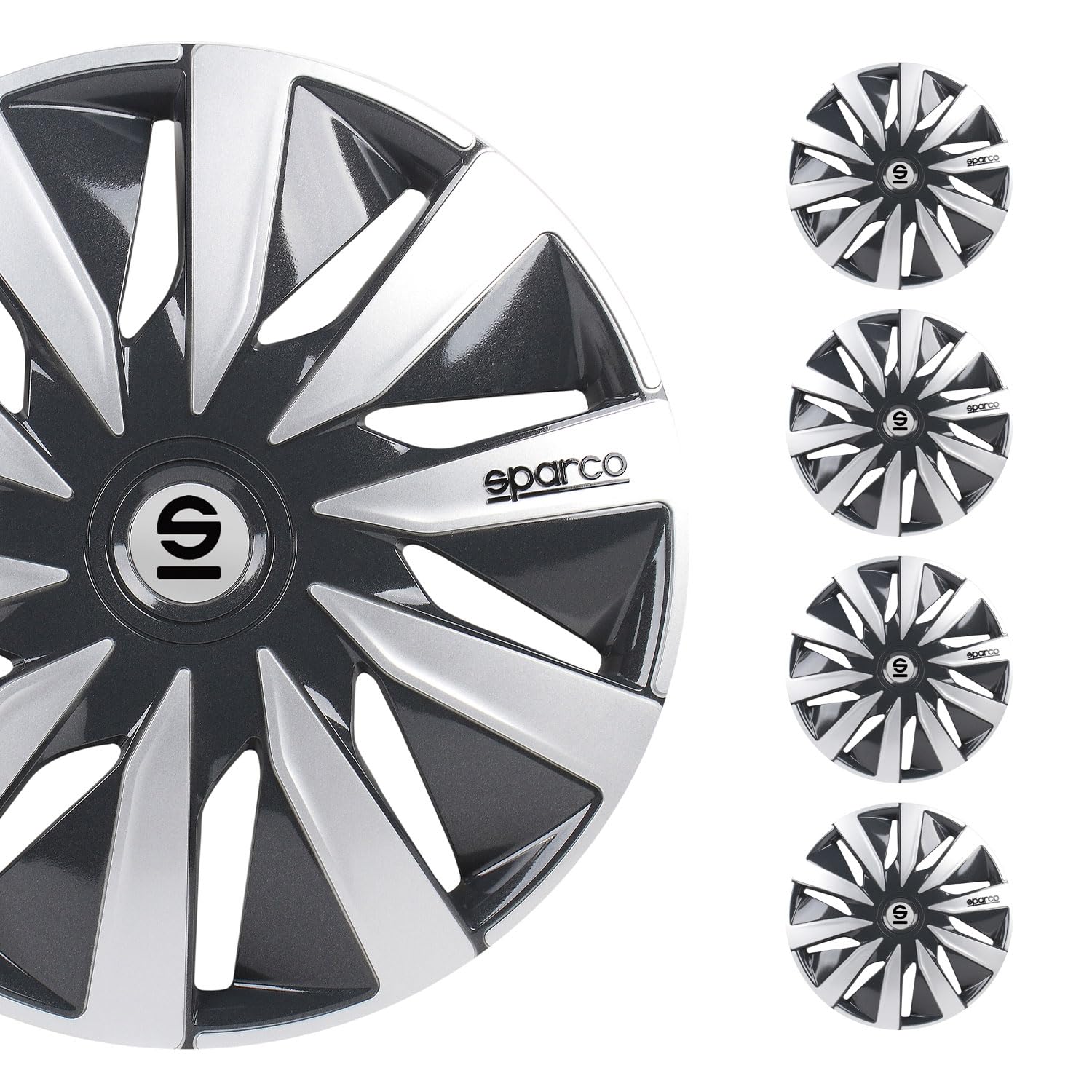 Satz Sparco Radzierblenden Lazio 16-Zoll Grau/Silber Satz Sparco Radzierblenden Lazio 16-Zoll Grau/Silber von Sparco