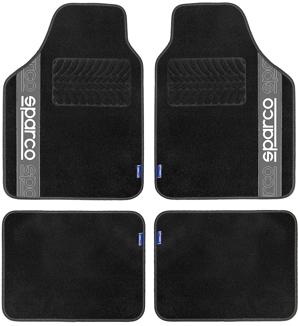 Sparco Teppichboden F510 Schwarz/Grau Teppichboden Sparco Teppichboden F510 Schwarz/Grau Teppichboden von Sparco