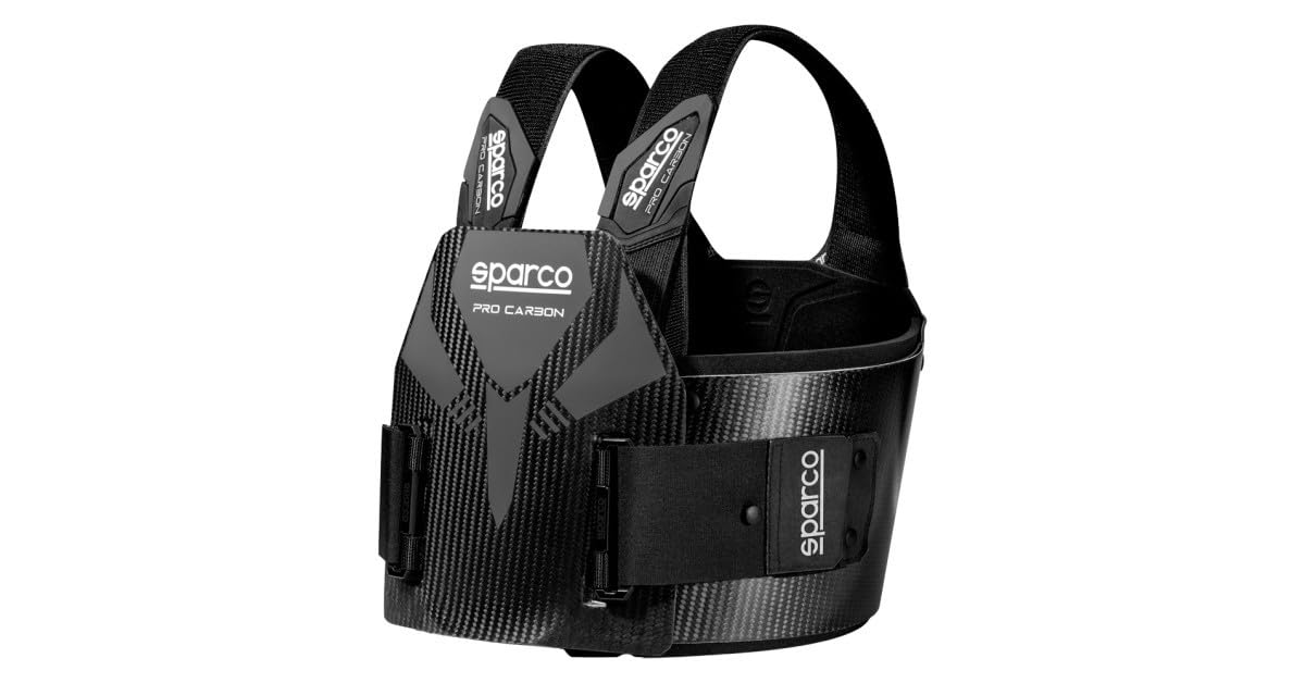 sparco Costilar Pro Carbon Fia 8870-2018 Größe L Breite Schwarz sparco Costilar Pro Carbon Fia 8870-2018 Größe L Breite Schwarz von Sparco