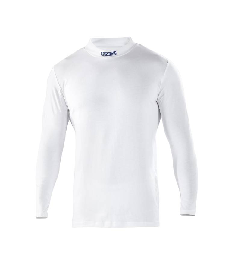 sparco Langärmliges T-Shirt Marke Modell Langes T-Shirt Stehkragen B-Rookie Top COT XXL Weiß von Sparco