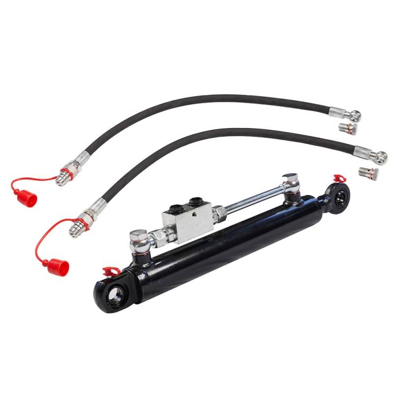 Hydraulischer Oberlenker Kat. 1-1 mit Sperrblock Inklusive 2 Schläuchen (Länge wählbar) (Min/Max:410-610 (auf Augenhöhe) SPH320081) von Spare Parts Holland