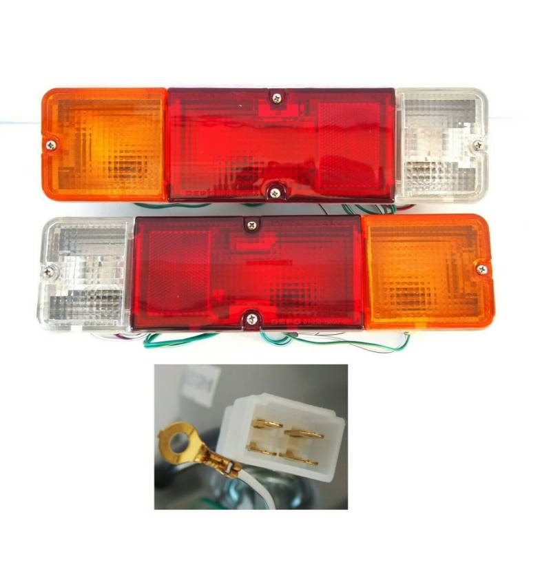 Rücklicht-Set rechts + links passend für Suzuki Samurai SJ 410 413 1986-1995 von Sparepartseller