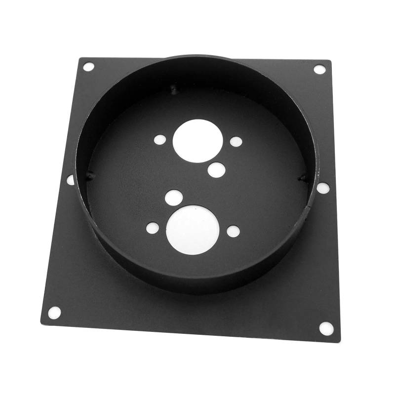 Montageplatte für Dieselheizung, Edelstahl Turret Planar Standheizung, Turret Planar Verzinkter Revolver, Montageplatte Planarer Ersatz (Schwarz, 60mm) von Sparklenut